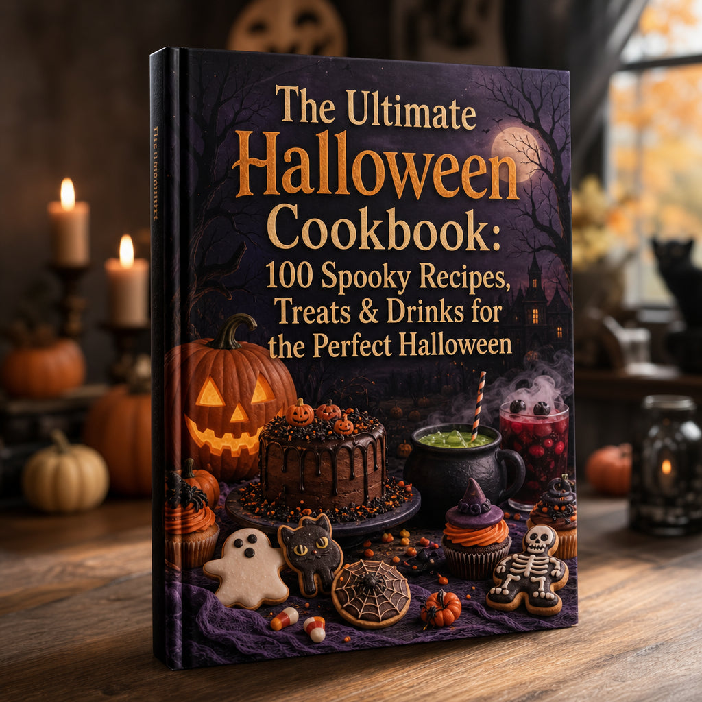 🎃 The Ultimate Halloween Cookbook + 3 FREE Exclusive Bonuses
